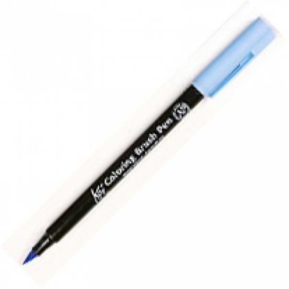 Маркер акварельный "Koi Color Brush" - св.голубой