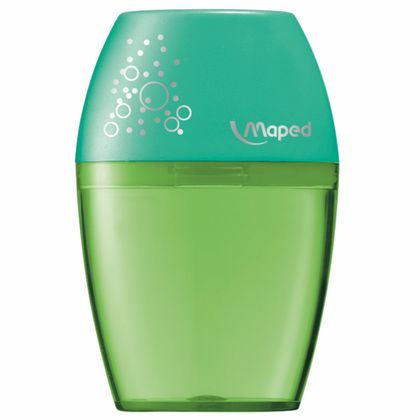Точилка на 2 отв. "Shaker" большая, ассорти