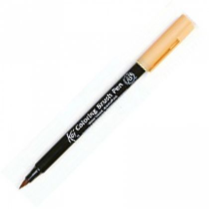 Маркер акварельный "Koi Color Brush" - телесный