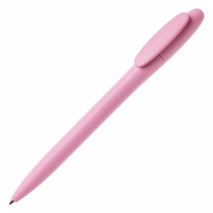 Ручка шарик/автомат "Bay MATT" 1,0 мм, пласт., матов., коричневый, стерж. синий