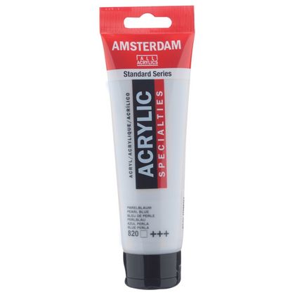 Краски акриловые "Amsterdam" 820 жемчужный синий, 120 мл., туба