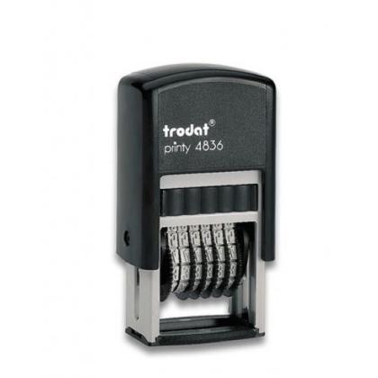Нумератор "Trodat Printy" 6 разрядов, 3,8 мм