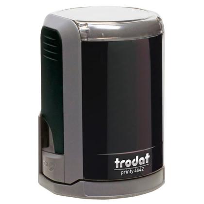Оснастка "Trodat Printy 4642" для кругл. печати, 42 мм, черный