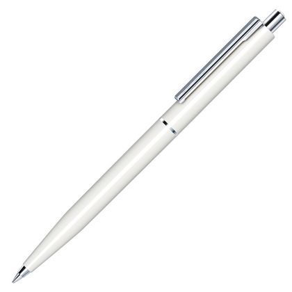 Ручка шарик/автомат "Point Polished Antibac" X20 1,0 мм, антибактер. пласт./метал., глянц., белый, стерж. синий