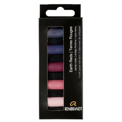 Пастель мягкая "Rembrandt Half Pastel" набор, 5 цв., красные земли
