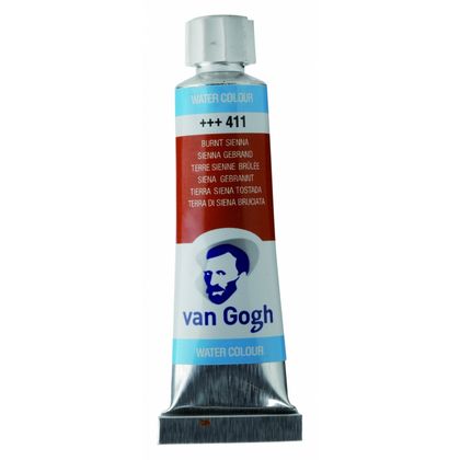 Краски акварельные "Van Gogh" 411 сиена жженая, 10 мл., туба