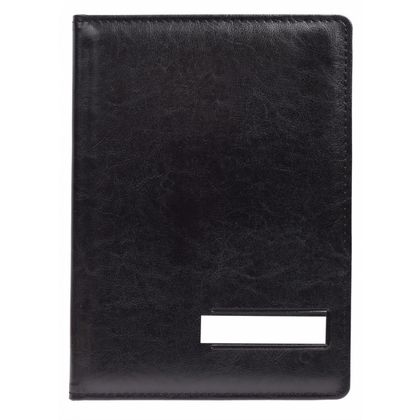 папка  На подпись А4 (кожзам/картон) черная с карманом