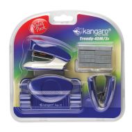 Набор канц. "Trendy-45M/Z4" дырокол+скобосшив.+скоборасшив.+скоба 24/6-26/6, блистер