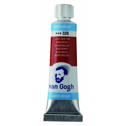 Краски акварельные "Van Gogh" 339 оксид красный светлый, 10 мл., туба