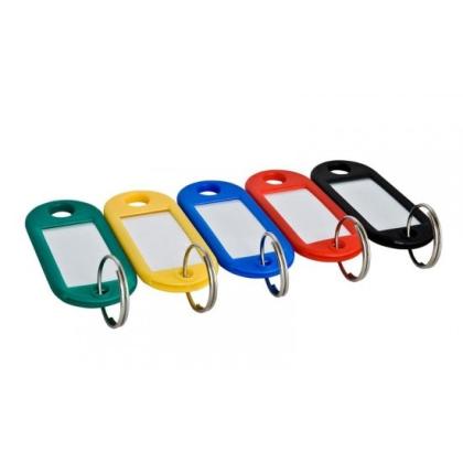Брелок д/ключей "Key Rings" пласт., желтый