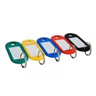 Брелок д/ключей "Key Rings" пласт., желтый