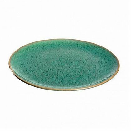 Тарелка керам., 27 см "Matera", зеленая