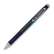 Ручка шарик/автомат "Maxriter Clic" 0,7 мм, пласт.,синий/серебристый., стерж. синий