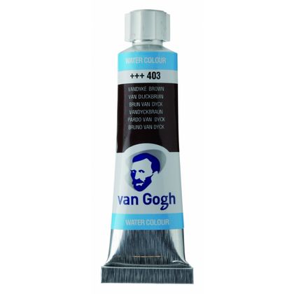 Краски акварельные "Van Gogh" 403 ван-дик коричневый, 10 мл., туба