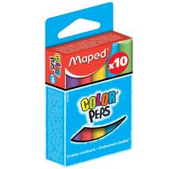 Мелки д/доски 10 шт. "Color Peps" кругл., ассорти