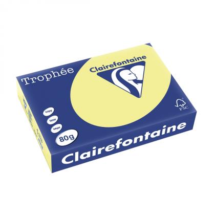 Бумага цветная A4, 80г/м, 500 л. "Trophee" розовый