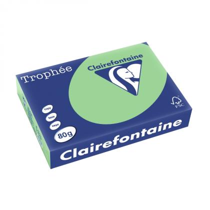 Бумага цветная A4, 80г/м, 500 л. "Trophee" голубой
