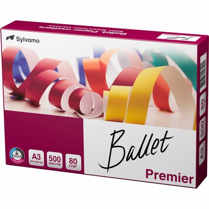 бумага   A4 80г/м 500л "Ballet Premier ColorLok"