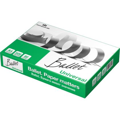 бумага   A4 80г/м 500л "Ballet universal"