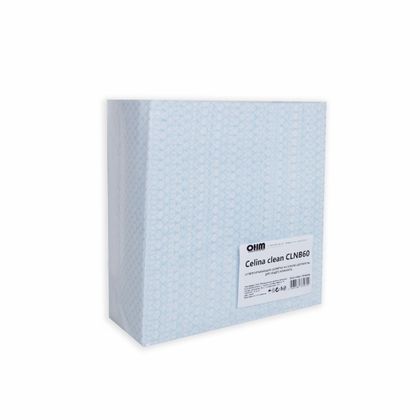 Салфетка из целлюлозы Celina clean fish print, 60г/м2, 24,5*42см, желтый, 150шт/упак