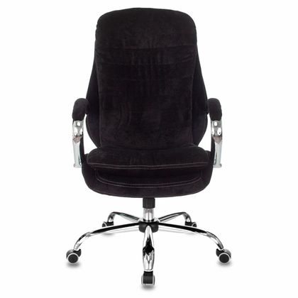 Кресло руководителя Бюрократ T-9950SL Fabric серый Alfa 44 крестовина металл хром