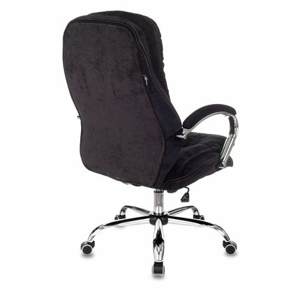 Кресло руководителя Бюрократ T-9950SL Fabric серый Alfa 44 крестовина металл хром