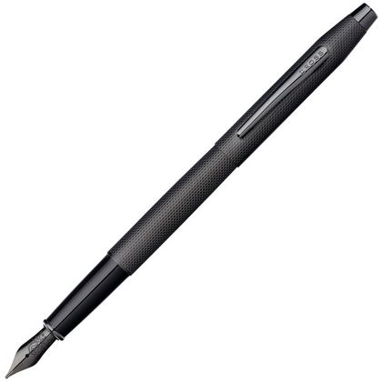 Ручка перьевая M "Classic Century Brushed Black PVD" метал., подарочн. упак., черный, патрон черный