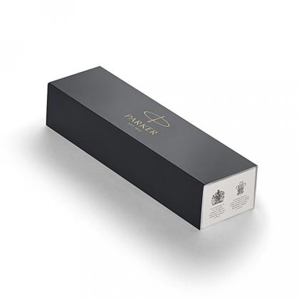 Ручка роллер "IM Brushed Metal GT" 0,5 мм, метал., подарочн. упак., золотистый, стерж. черный