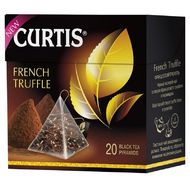 Чай "Curtis" 20 пак*1,7 гр., черный, пирамидка, со вкусом шоколада, French Truffle