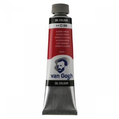 Краски масляные "Van Gogh" 326 ализарин красный, 40 мл., туба
