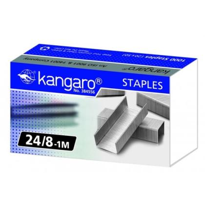 Скоба 24/6 "Kangaro" 800 шт., синий