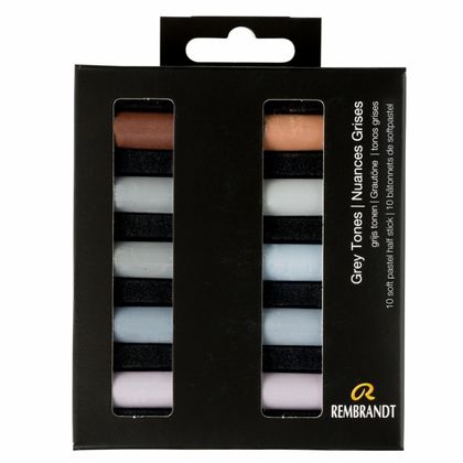 Пастель мягкая "Rembrandt Half Pastel" набор, 10 цв., ассорти