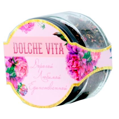 Чай "Dolche vita" ст/б, 50 гр., черный, "Дорогой Любимой Единственной"