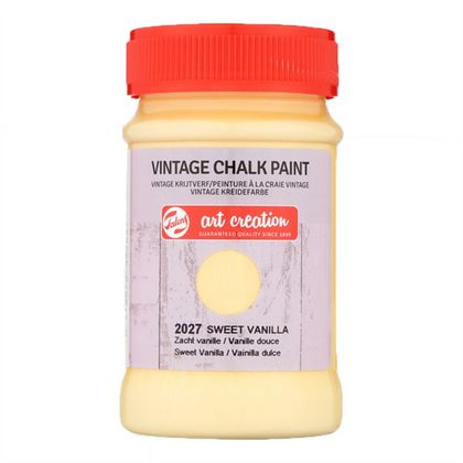 краски декоративные "VINTAGE CHALK PAINT" 2027 ваниль100 мл.