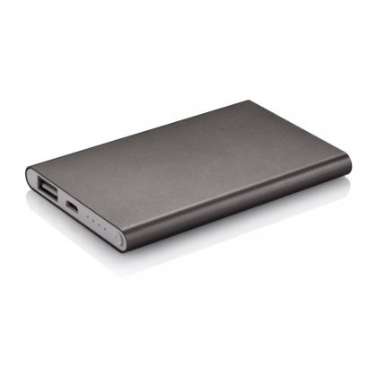Зарядное устройство (аккумулятор) Power Bank "P324.952" 4000, серебристый/белый