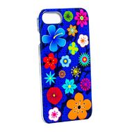 Чехол-клипкейс д/iPhone 6S/7/8 "Blue Flower" пласт., разноцветный