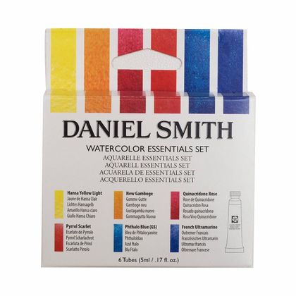Набор акварели Daniel Smith Основные цвета, 6 цветов, тубы