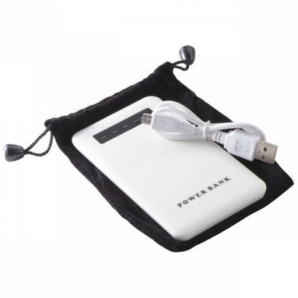 Зарядное устройство (аккумулятор) Power Bank "Kingsville" 4000, карт. упак., белый