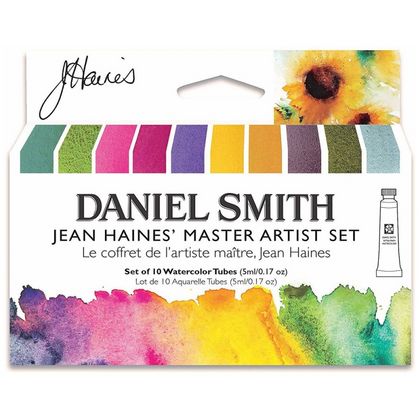 Набор акварели Daniel Smith Jean Haines’ Master Artist Watercolor Set, 10 цветов, тубы
