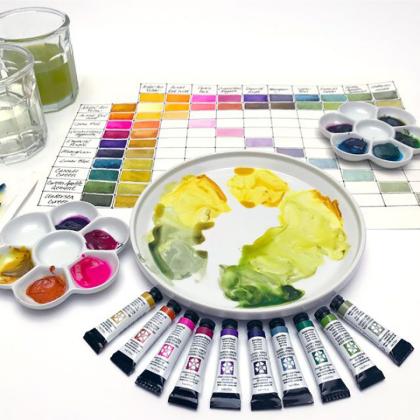 Набор акварели Daniel Smith Jean Haines’ Master Artist Watercolor Set, 10 цветов, тубы 