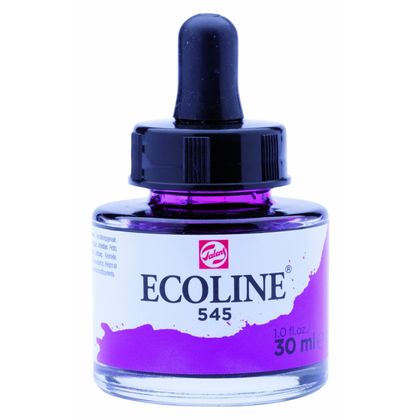 Краски жидкая акварель "ECOLINE" 545 красно-фиолетовый 30 мл.