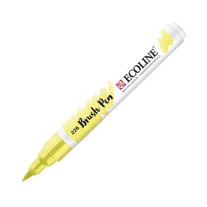 Маркер акварельный "Ecoline" 226 пастельный желтый
