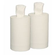 Полотенца бумажные в рулонах, с центральной вытяжкой, 100м, 1 слой, целлюлоза