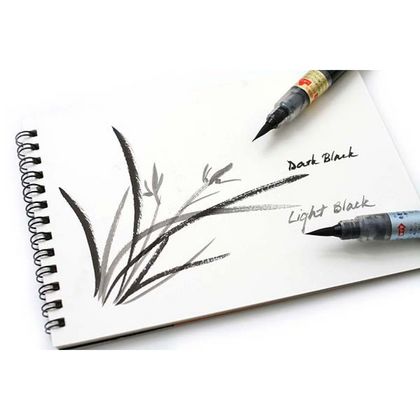 Кисть "Aqua Brush" тонкая, прозр., голубой
