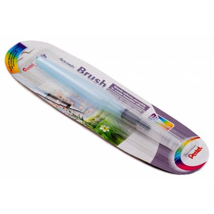 Кисть "Aqua Brush" тонкая, прозр., голубой