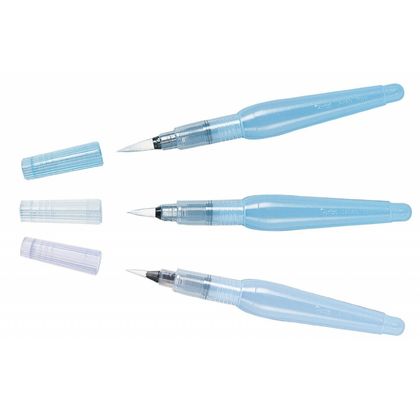 Кисть "Aqua Brush" тонкая, прозр., голубой