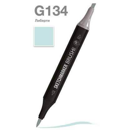 Маркер перм., худ. "Sketchmarker Brush" двусторонний, G134, либерти