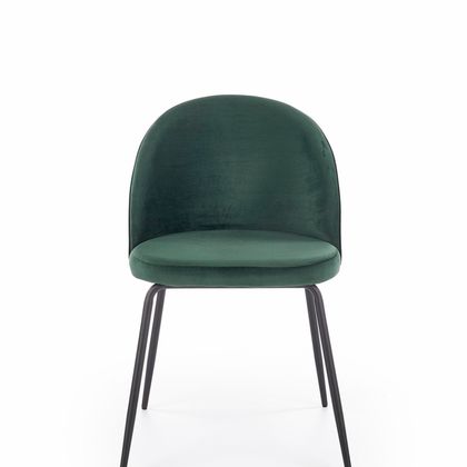 Стул HALMAR K314, каркас-сталь с покрытием, ткань, синий