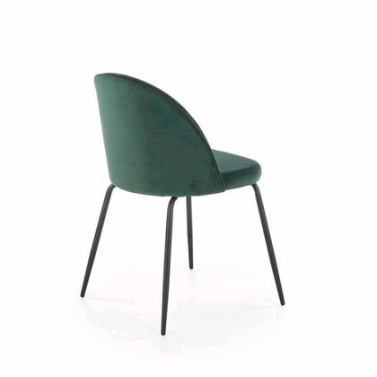Стул HALMAR K314, каркас-сталь с покрытием, ткань, синий