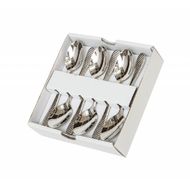 Набор ложек кофейных 11,5 см, 6 шт. "WL-999204JV/6С" метал., подар. упак., серебристый